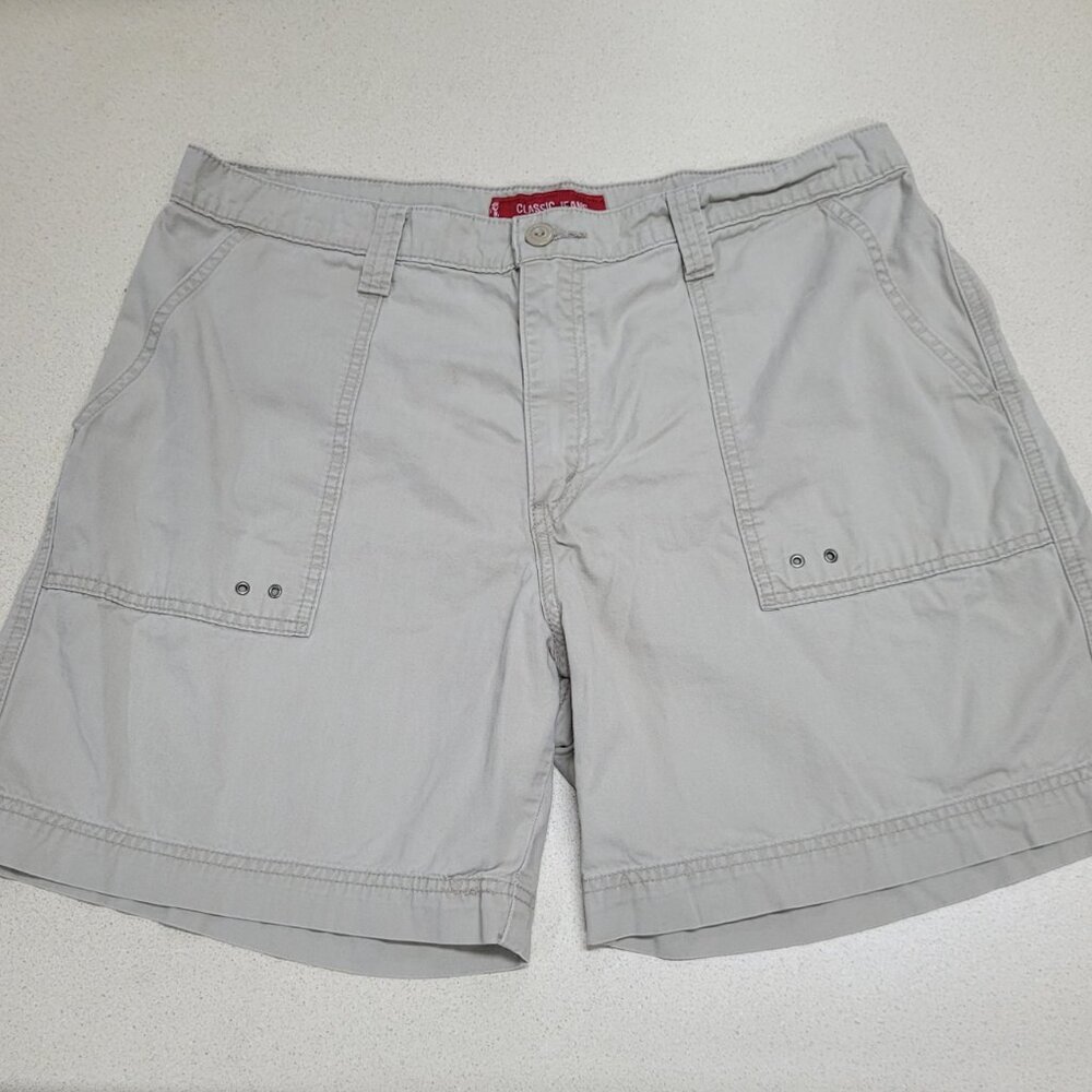 Levi's Classic Beige Jean Shorts Misses 18